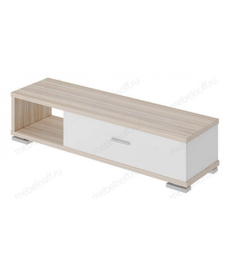 Тумба комбинированная СБ-40/1 белый жемчуг/карамель