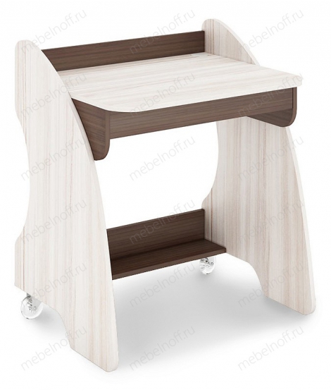 Стол письменный СК-13 карамель/шамони