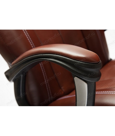 Кресло для руководителя BOSS люкс коричневый