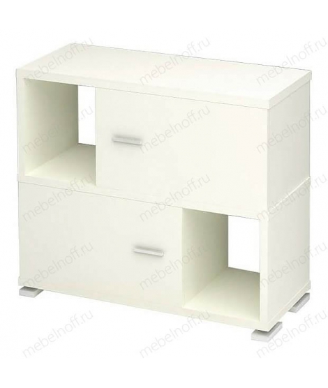 Тумба комбинированная Латте СБ-50М/2 белый