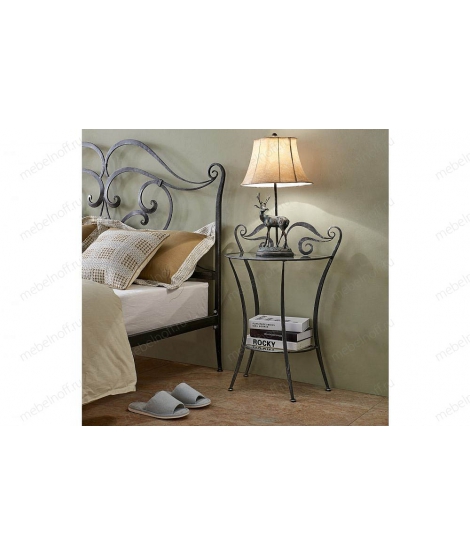 Тумба TDFN001-S TD04 серый/черный