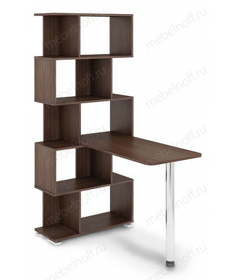 Стол компьютерный СЛ-5СТ хром/шамони