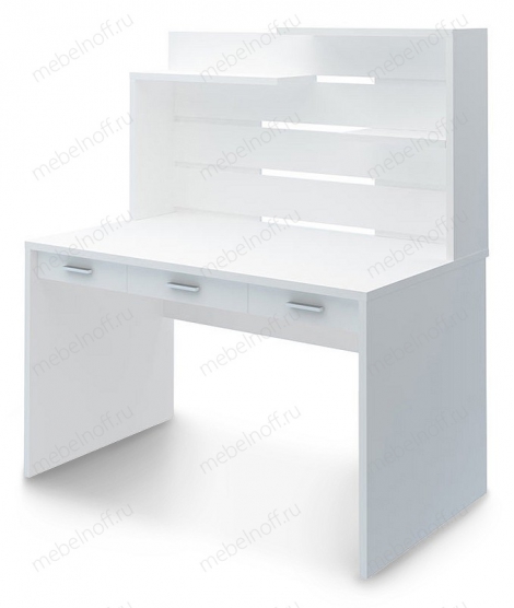 Стол компьютерный Домино нельсон СП-82 белый жемчуг