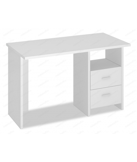 Стол письменный Домино Лайт СКЛ-Прям120 белый