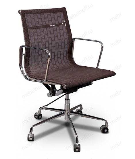 Кресло компьютерное Бюрократ CH-996-low темно-коричневое