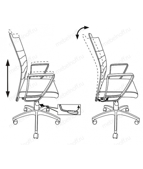 Кресло компьютерное CH-400/BLACK