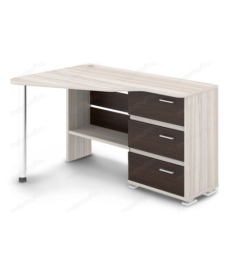 Стол письменный СР-322С венге/карамель/хром