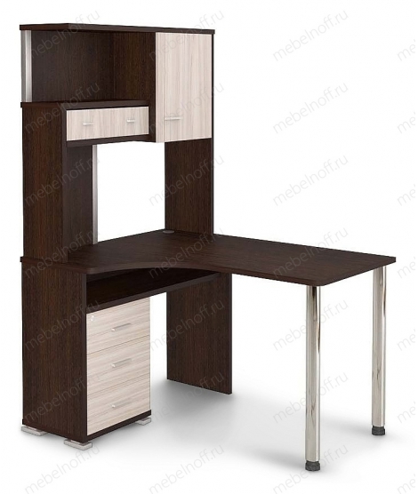 Стол компьютерный Домино СР-130 венге/хром