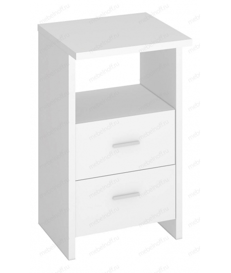 Тумбочка Домино Лайт ТЯЛ белый жемчуг