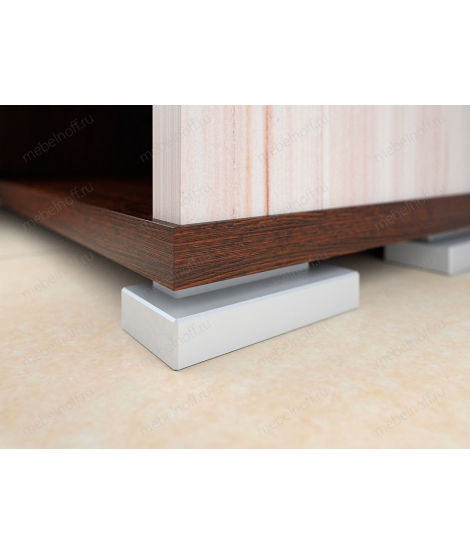 Стол компьютерный Домино СР-420-170 белый/венге/хром