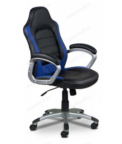 Кресло компьютерное Бюрократ CH-825S/Black+Bl черный/синий