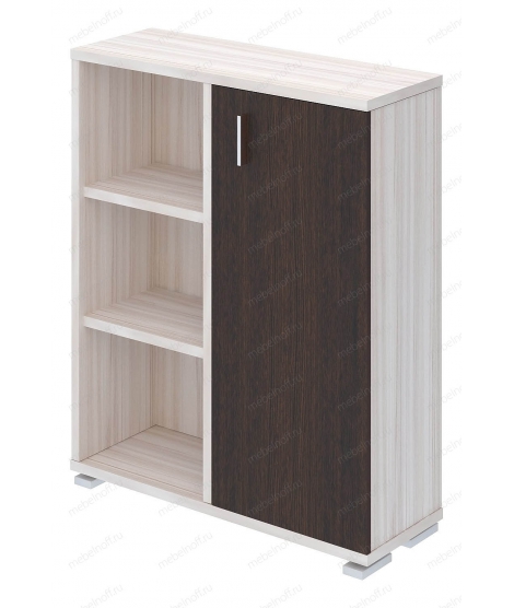 Тумба комбинированная Домино ПУ-50-2 карамель