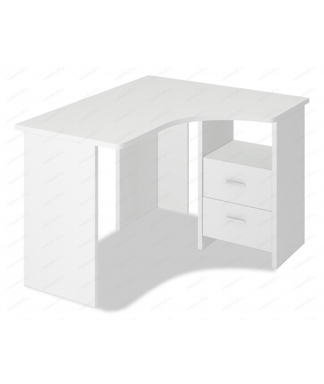 Стол письменный Домино Лайт СКЛ-Угл 120 белый