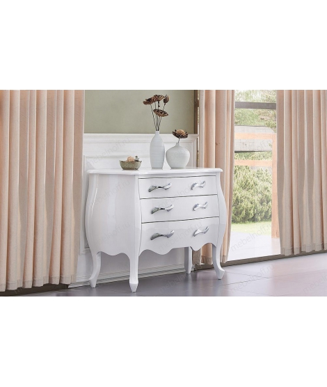 Комод JUN011 белый