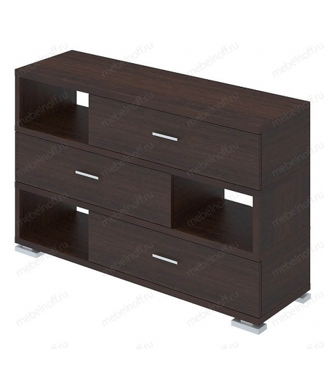 Тумба комбинированная Домино СБ-40/3 венге