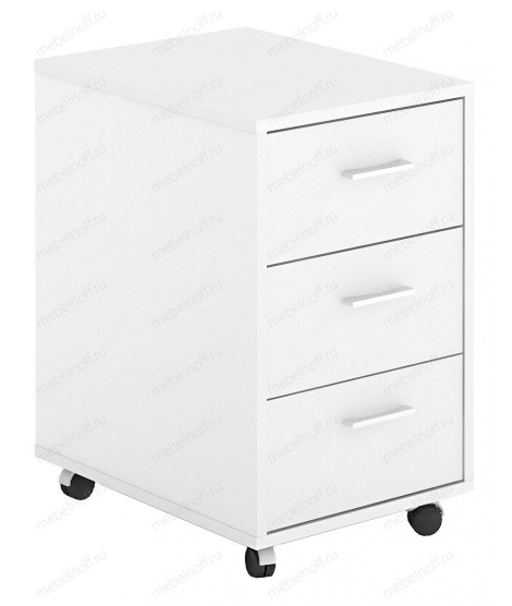 Тумбочка Домино нельсон ТС-1 белый жемчуг