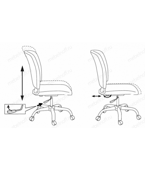 Стул компьютерный CH-322SXN/GREY