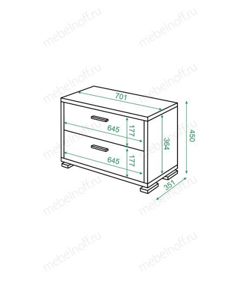 Тумба Домино ТМ-50 венге
