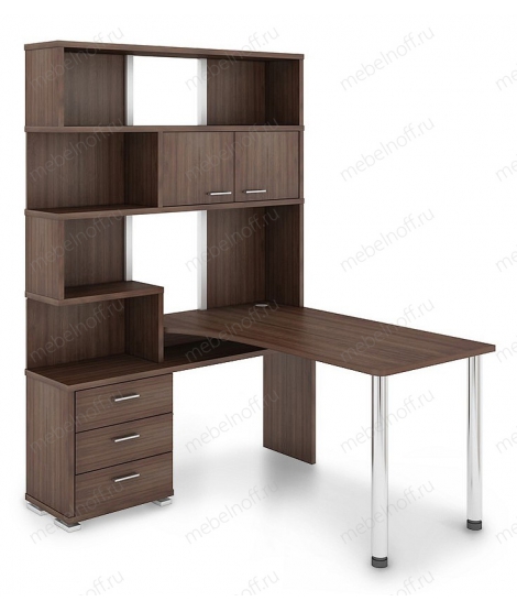 Стол компьютерный СР-420/150 хром/шамони