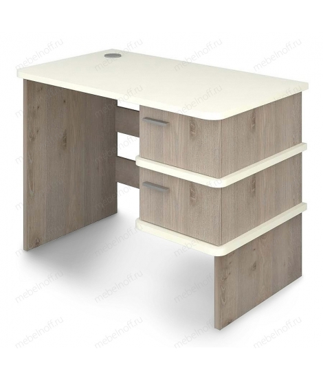 Стол письменный Домино нельсон СД-15С белый/нельсон