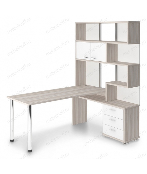 Стол компьютерный СР-420/170 карамель/хром