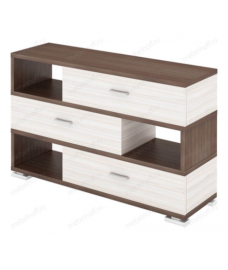 Тумба комбинированная СБ-40/3 карамель/шамони