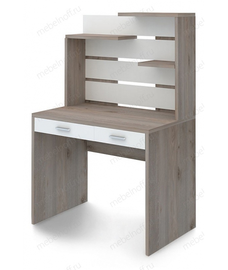 Стол Домино нельсон СП-22 белый жемчуг/нельсон