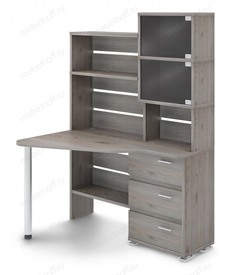 Стол компьютерный СР-322 нельсон/хром