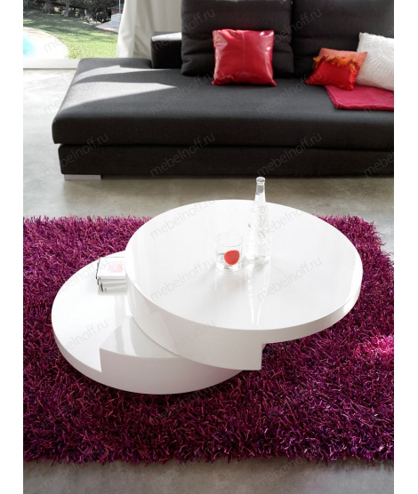 Стол журнальный CT-042 белый