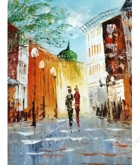 Пейзаж "Итальянский город"