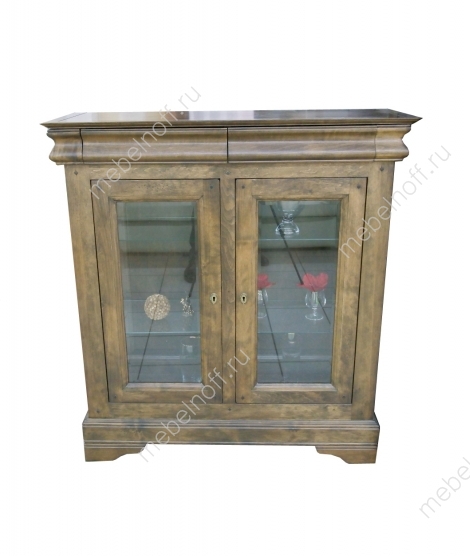 Двухдверная тумба ОВ 20.05 с витриной