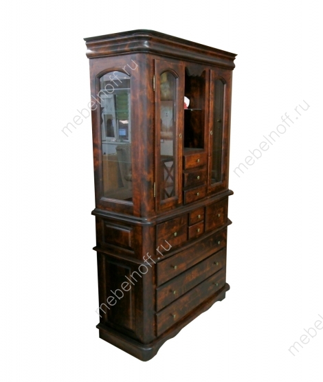 Буфет ОВ 02.04 с арочкой и выдвижными ящиками