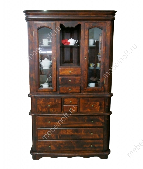 Буфет ОВ 02.04 с арочкой и выдвижными ящиками