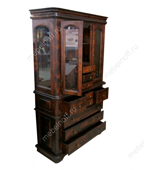 Буфет ОВ 02.04 с арочкой и выдвижными ящиками