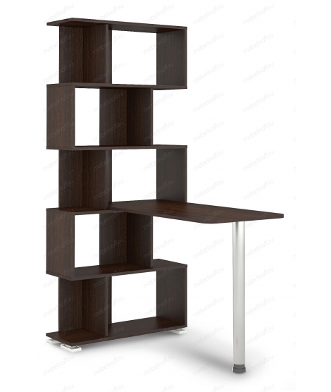 Стол компьютерный Домино СЛ-5СТ венге/хром