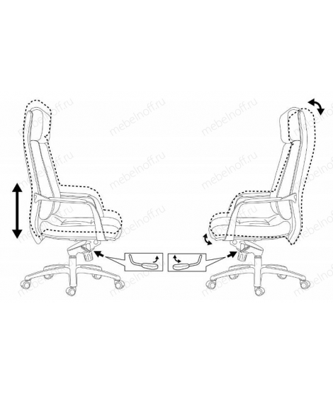 Кресло для руководителя _DAO/BROWN