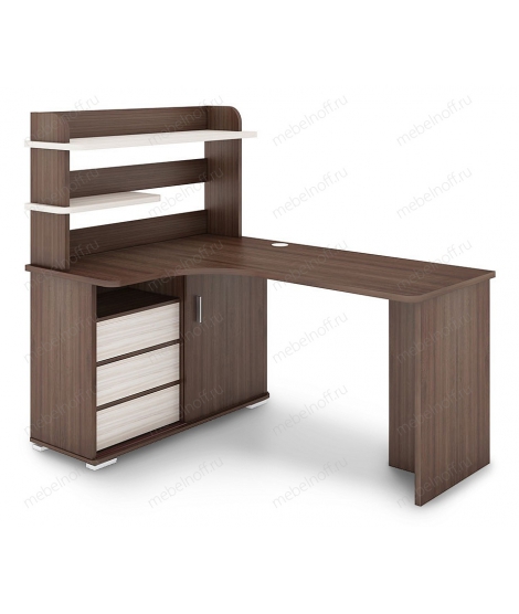 Стол компьютерный СР-145 карамель/шамони