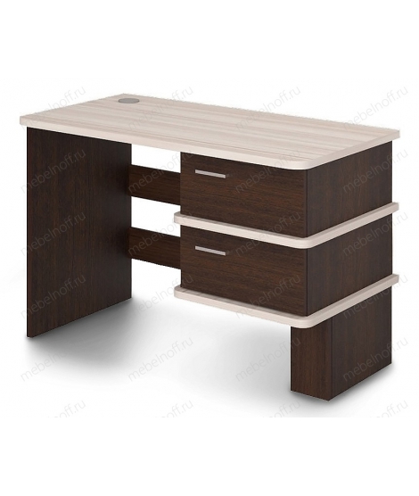 Стол письменный Домино СД-15С венге/карамель