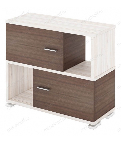 Тумба комбинированная СБ-30/2 карамель/шамони