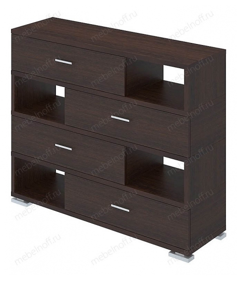 Тумба комбинированная Домино СБ-40/4 венге