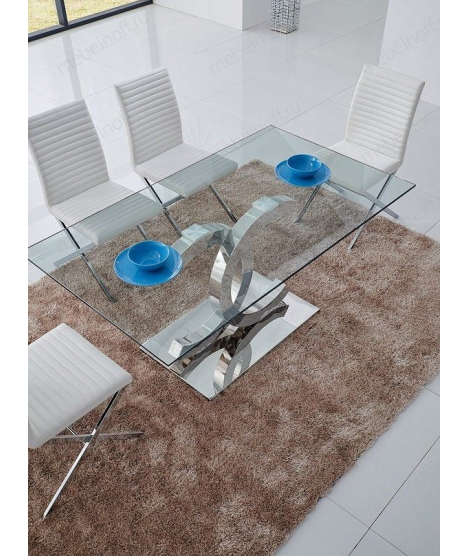 Стол обеденный FT151 хром