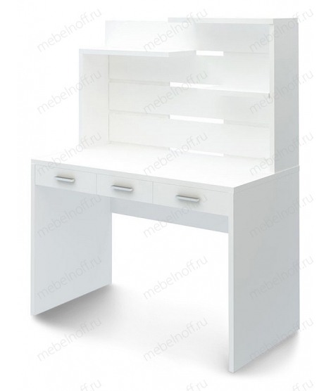 Стол компьютерный Домино нельсон СП-32 белый жемчуг