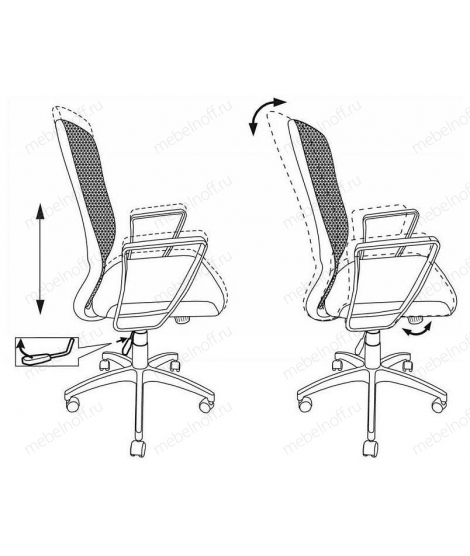 Кресло компьютерное CH-899/B/TW-11