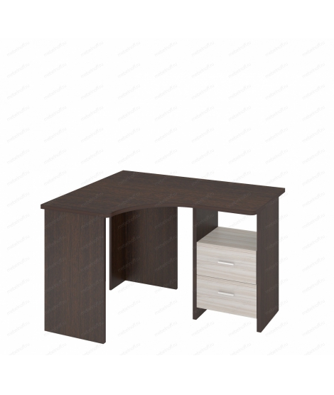 Стол письменный Домино Лайт СКЛ-Угл 120 венге/карамель