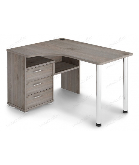 Стол письменный Домино СР-132С нельсон/хром