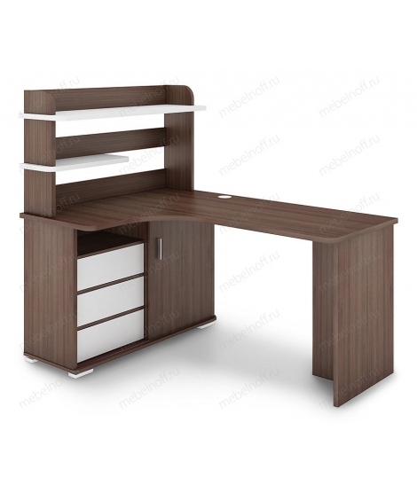 Стол СР-145 белый жемчуг/шамони