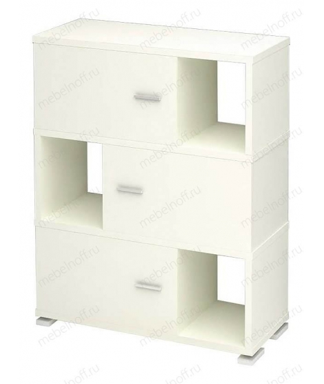 Тумба комбинированная Латте СБ-50М/3 белый