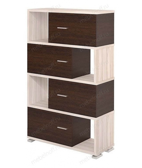 Тумба комбинированная Домино СБ-30/4 венге/карамельный