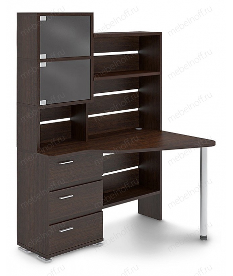 Стол компьютерный Домино СР-322 венге/хром