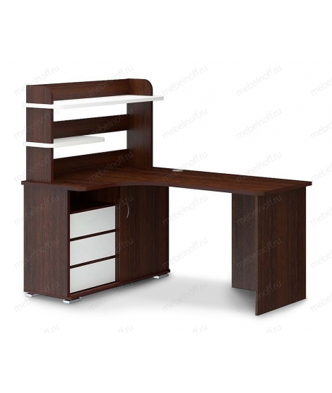 Стол Домино СР-145 белый/венге